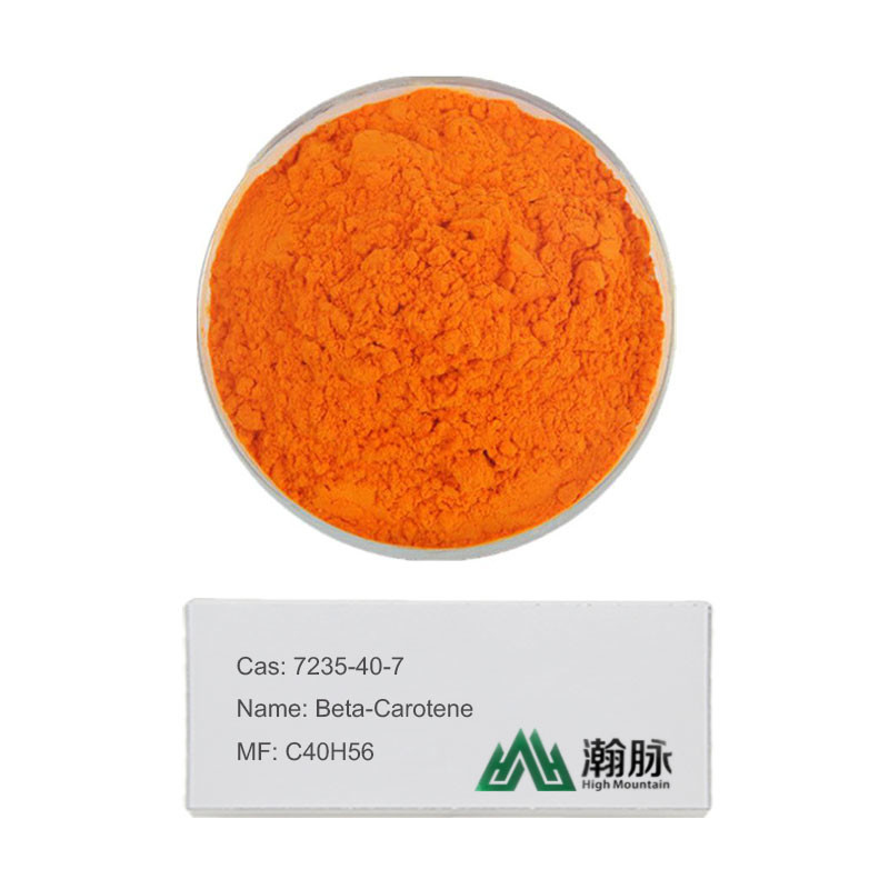 Beta-Caroten CAS 7235-40-7 C40H56 B-Caroten C.I. Thực Phẩm Cam 5 Provitanin A