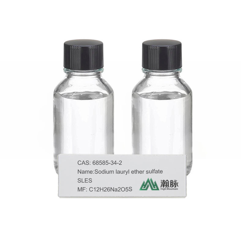 Sodium laurylether sulfate CAS 68585-34-2 C12H26Na2O5S SLES AES Chất phụ gia hóa học