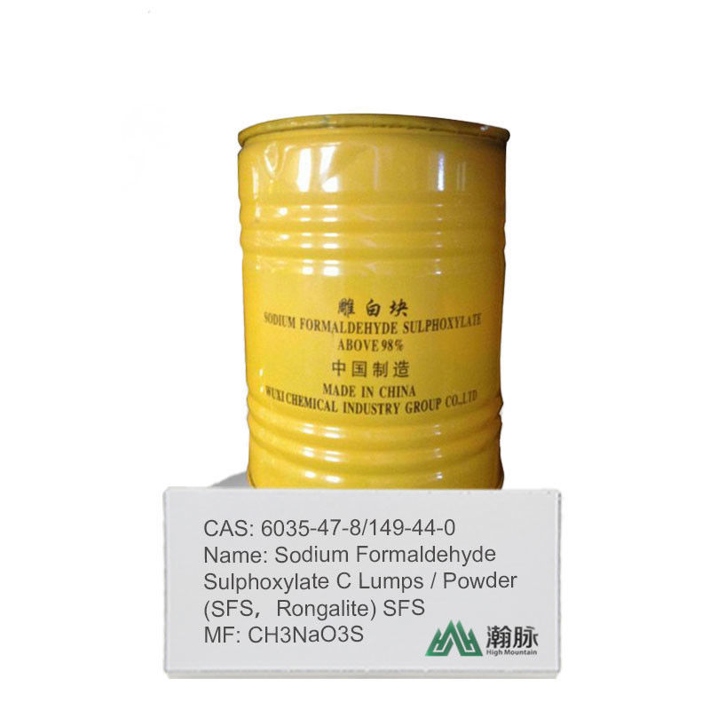 Rongalite/SFS Sodium Formaldehyde Sulphoxylate CAS 6035-47-8,149-44-0 Chất làm giảm độ tinh khiết cao cho sử dụng công nghiệp