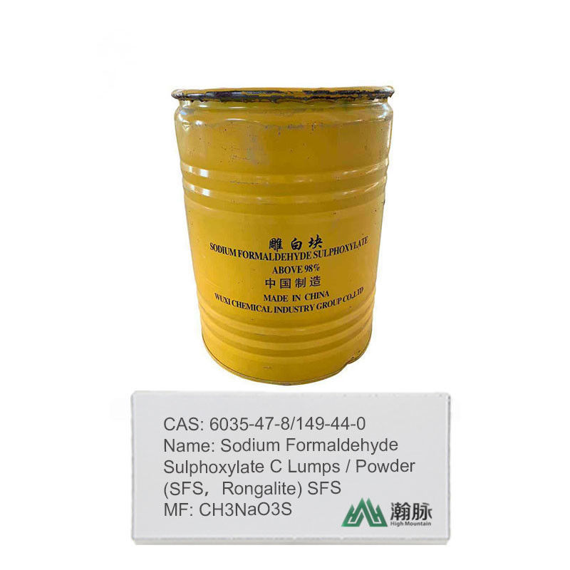 Rongalite/SFS Sodium Formaldehyde Sulphoxylate CAS 6035-47-8,149-44-0 Chất làm giảm độ tinh khiết cao cho sử dụng công nghiệp
