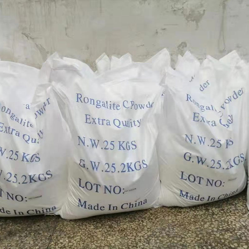 Rongalite/SFS Sodium Formaldehyde Sulphoxylate CAS 6035-47-8,149-44-0 Chất làm giảm độ tinh khiết cao cho sử dụng công nghiệp