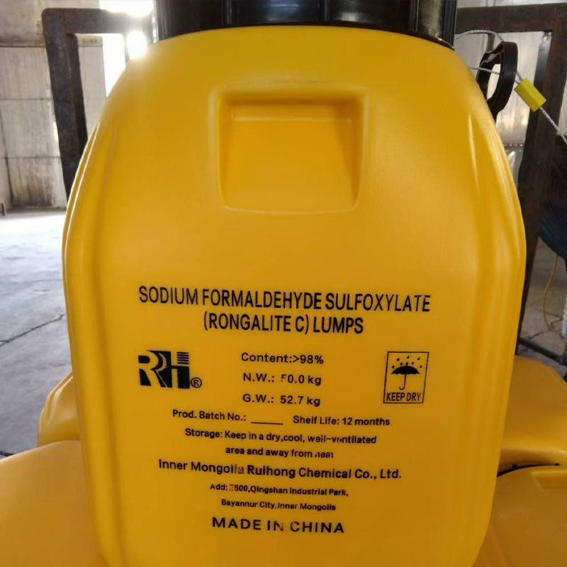 Rongalite/SFS Sodium Formaldehyde Sulphoxylate CAS 6035-47-8,149-44-0 Chất làm giảm độ tinh khiết cao cho sử dụng công nghiệp
