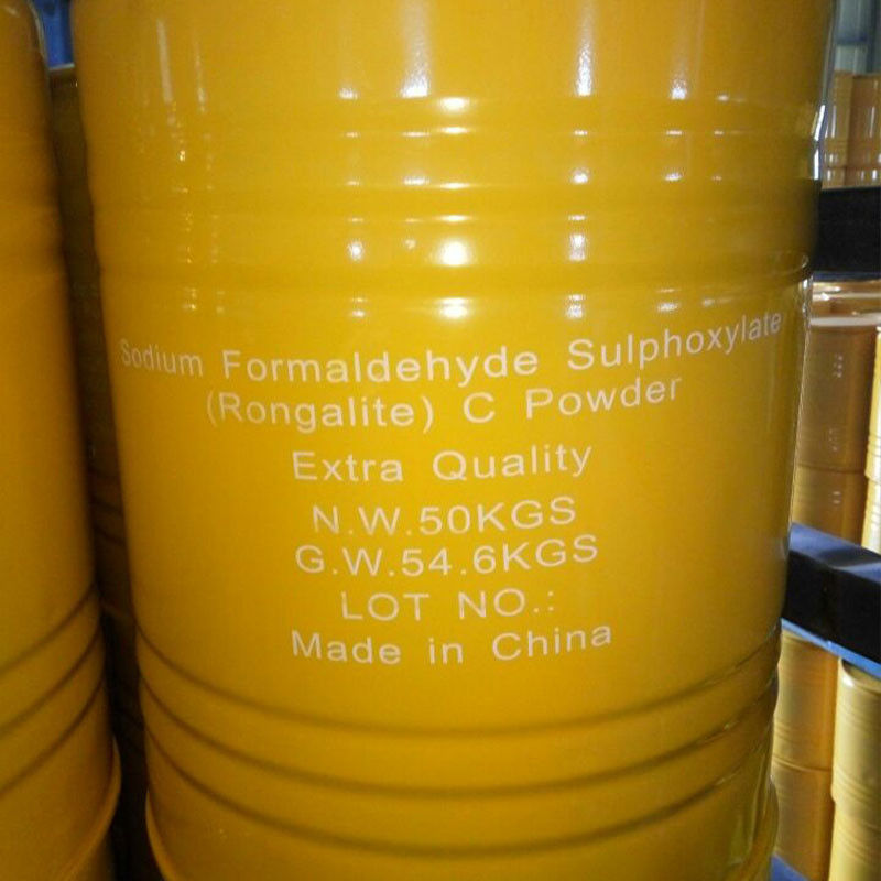 Rongalite/SFS Sodium Formaldehyde Sulphoxylate CAS 149-44-0,6035-47-8 Thiết lập không độc cho tổng hợp polyme