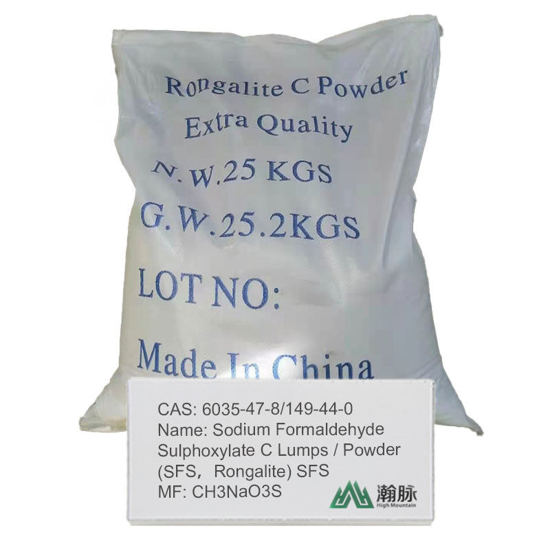SFS hóa học đa ứng dụng Natri formaldehyde sulphoxylate (CAS 6035-47-8) / Rongalite (149-44-0) 99% độ tinh khiết