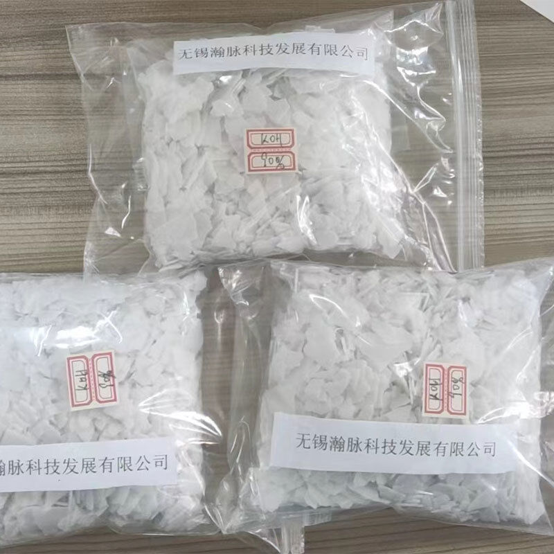 CSF Sodium hydroxide CAS 1310-73-2 NaOH Caustic Soda Flakes Lye Flakes cấp kỹ thuật Thin Flakes Thick Flakes