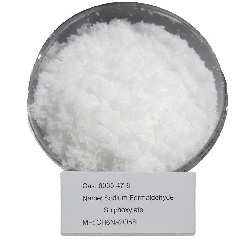 Chất chống oxy hóa Natri Formaldehyde Sulfoxylate CAS 6035-47-8 Ổn định áp suất