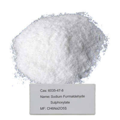 CAS 6035-47-8 Khối Rongalite Natri Formaldehyde Sulfoxylate Bột tinh thể