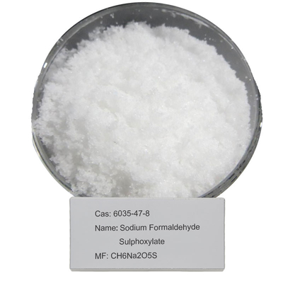 Chất chống oxy hóa Natri Formaldehyde Sulfoxylate CAS 6035-47-8 Ổn định áp suất
